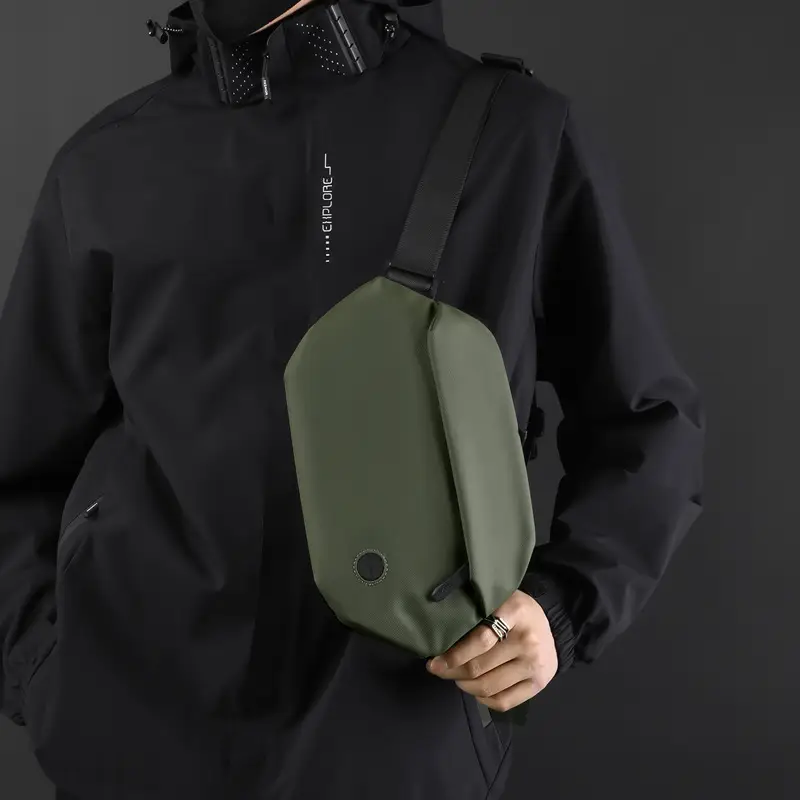 Multi-functional Phone Waist Bag Nylon Black - Image 10
