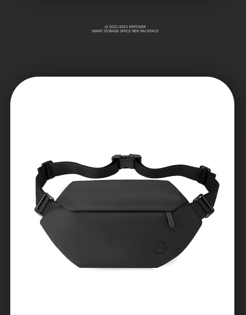 Multi-functional Phone Waist Bag Nylon Black — feature 18