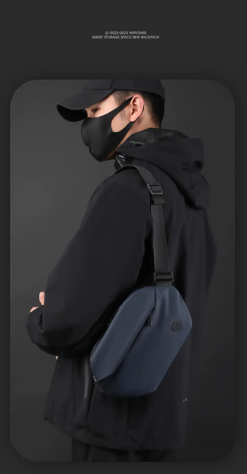 Multi-functional Phone Waist Bag Nylon Black — feature 21