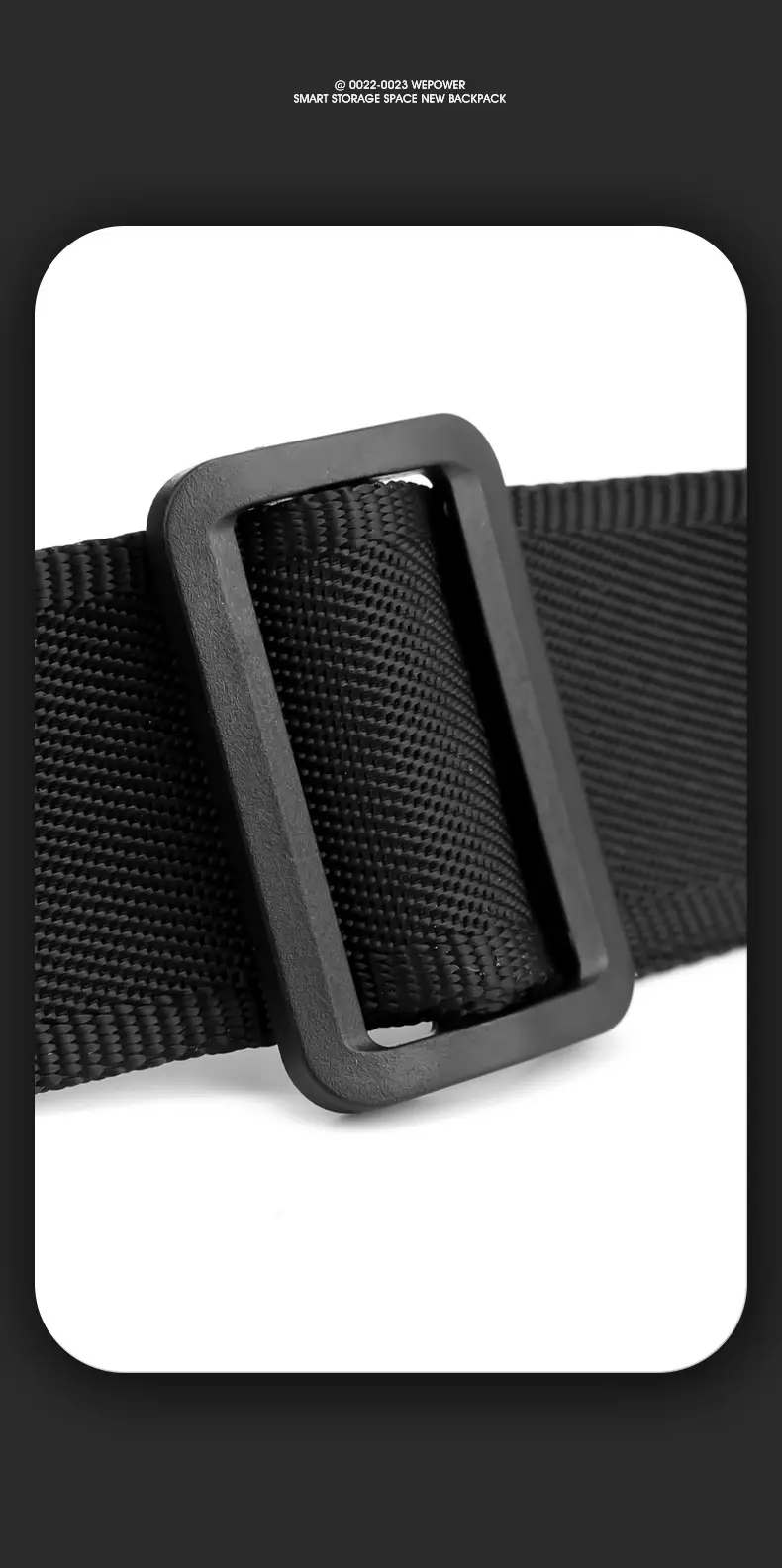 Multi-functional Phone Waist Bag Nylon Black — feature 28