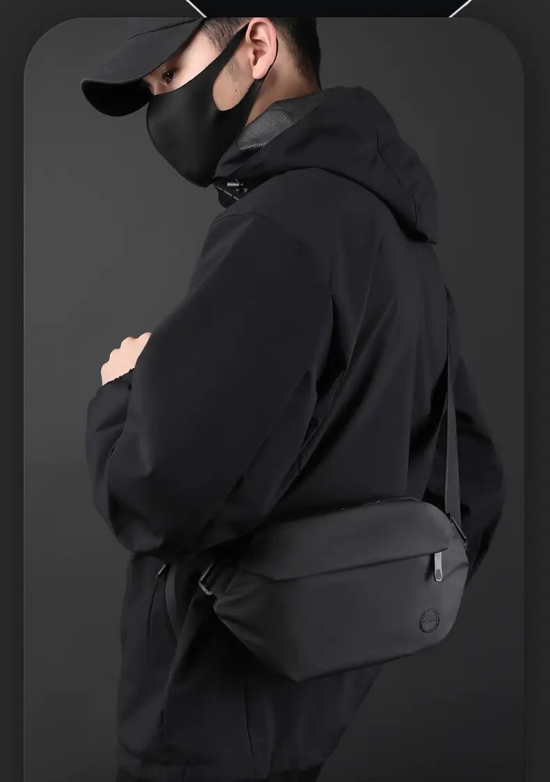 Multi-functional Phone Waist Bag Nylon Black — feature 4