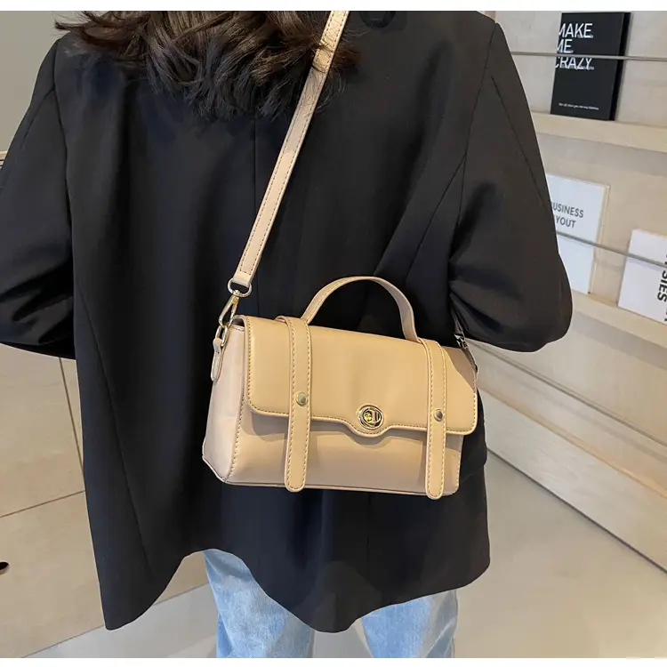 Women's Black Square Shoulder Bag 2026 New Trendy — feature 19