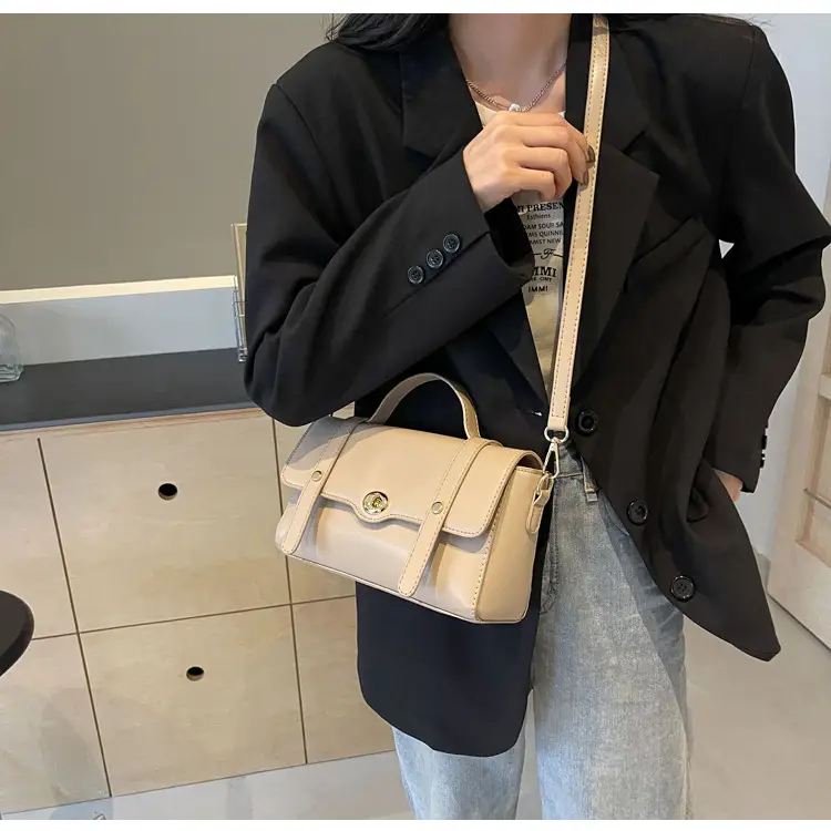Women's Black Square Shoulder Bag 2026 New Trendy — feature 20
