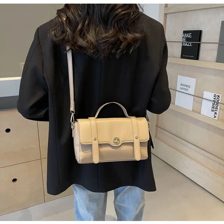 Women's Black Square Shoulder Bag 2026 New Trendy — feature 21