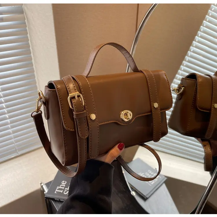 Women's Black Square Shoulder Bag 2026 New Trendy — feature 38