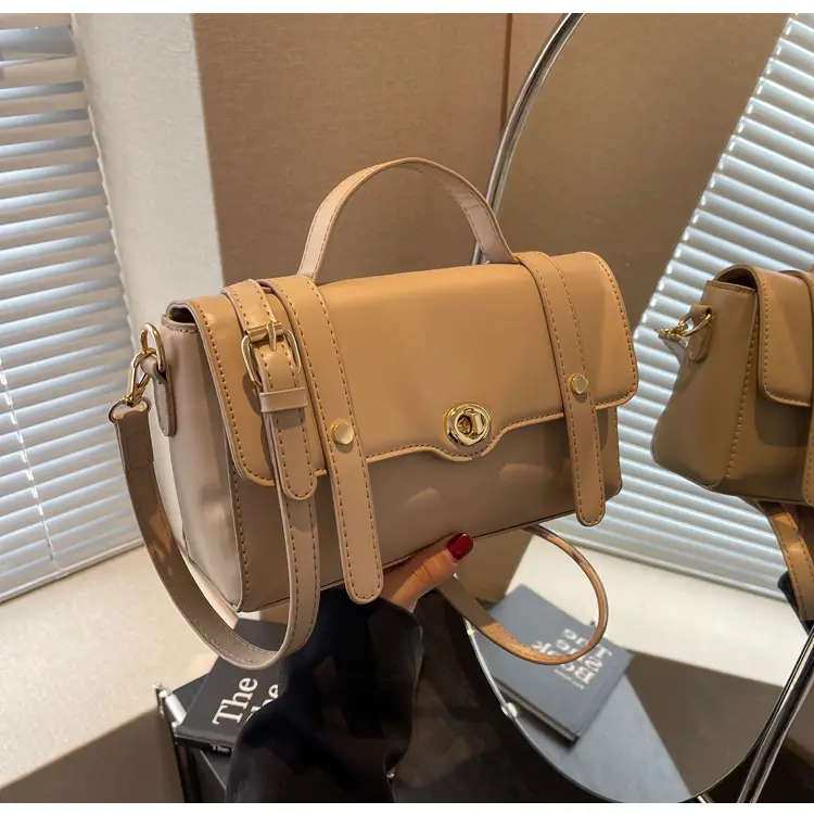 Women's Black Square Shoulder Bag 2026 New Trendy — feature 40