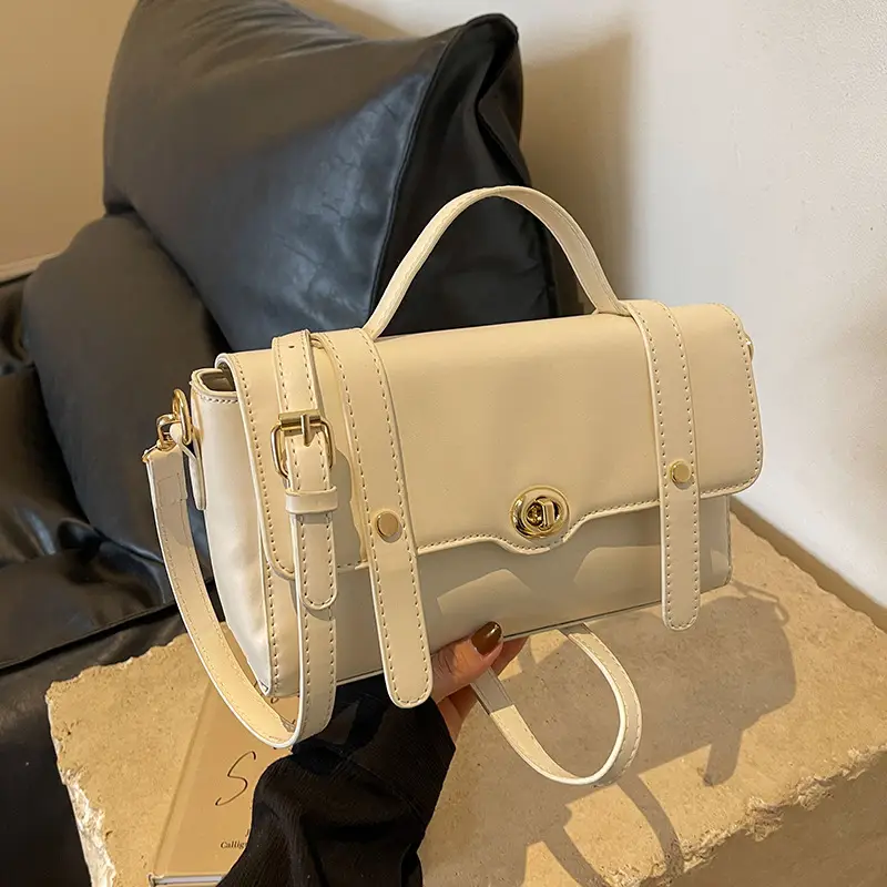 Women's Black Square Shoulder Bag 2026 New Trendy - Image 2