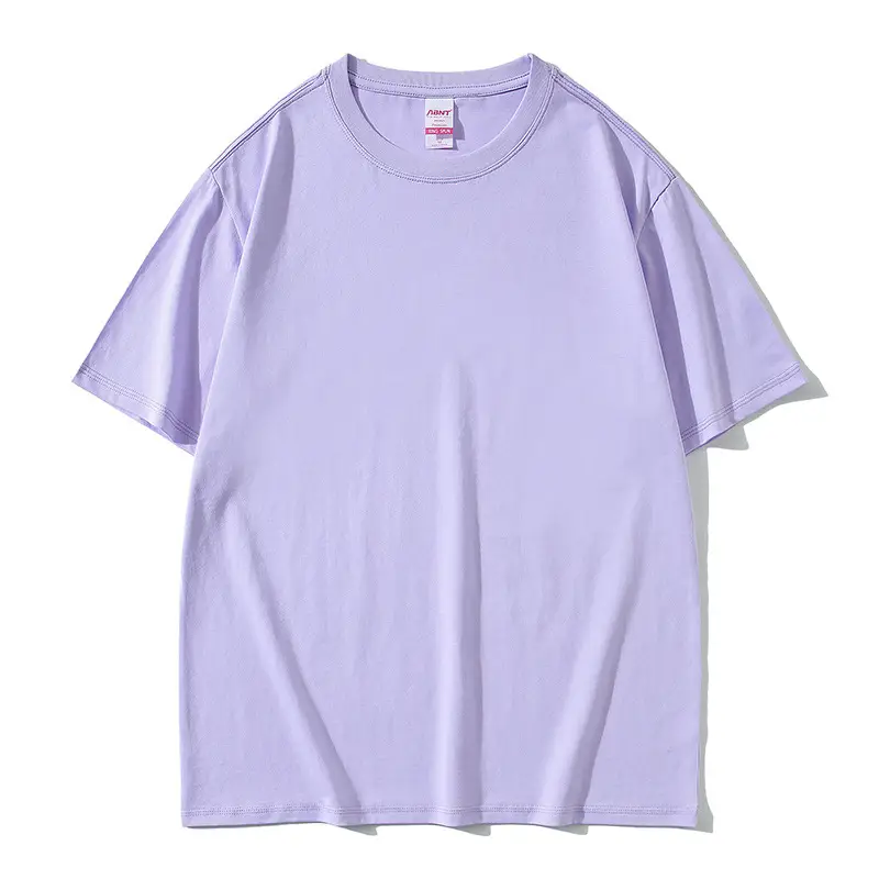 180g ABNT Cotton Loose Fit T-Shirt Blue - Image 8