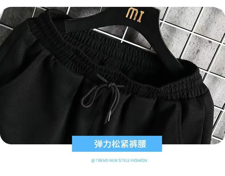 Men Black Yellow Shorts T-Shirt Casual Shorts Set — feature 15
