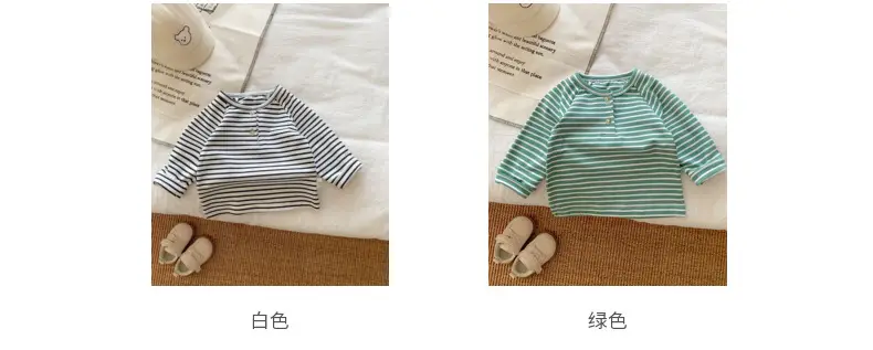 New Boys T-Shirt Striped Cotton 2024 — feature 4
