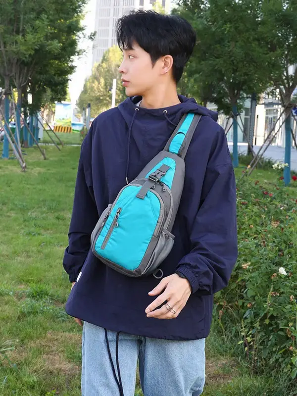 Ultra-light Water-repellent Crossbody Bag for Men Women