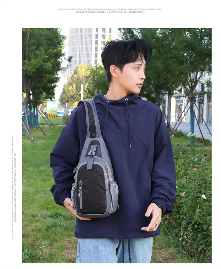 Ultra-light Water-repellent Crossbody Bag for Men Women — feature 17