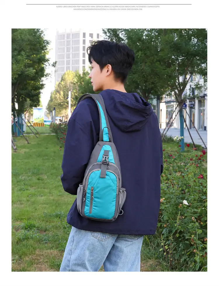 Ultra-light Water-repellent Crossbody Bag for Men Women — feature 25