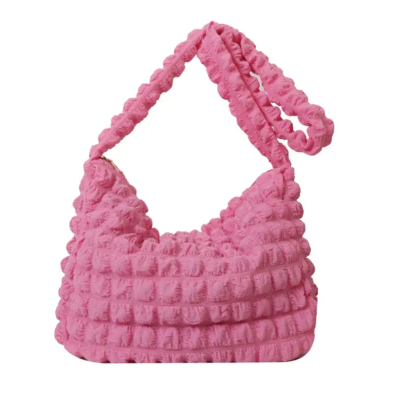 Pink Embroidered Shoulder Bag for Women 2026 - Image 10