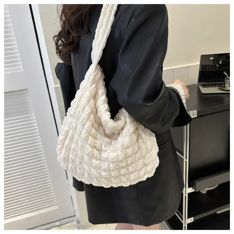 Pink Embroidered Shoulder Bag for Women 2026 — feature 20
