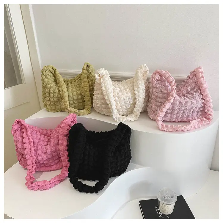 Pink Embroidered Shoulder Bag for Women 2026 — feature 28