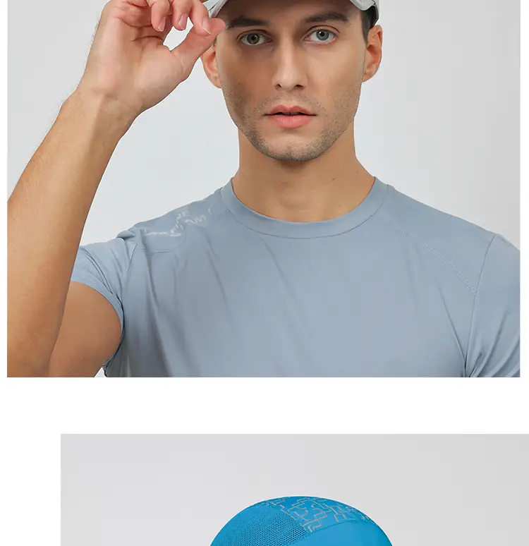 Men's Black Mesh Baseball Cap with Logo — feature 15