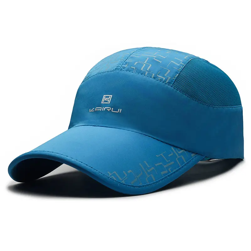 Men's Black Mesh Baseball Cap with Logo