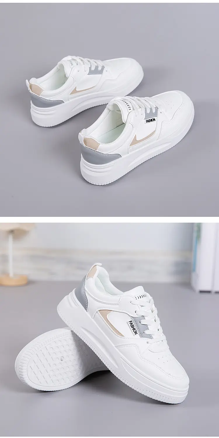 Women's White Skechers 2025 Thick Sole Sports Casual Shoes โ feature 18