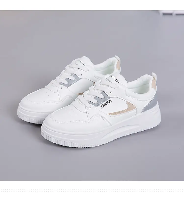 Women's White Skechers 2025 Thick Sole Sports Casual Shoes โ feature 5