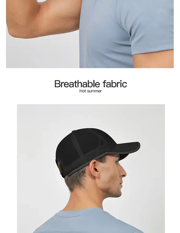 Men Sunproof Beanie UPF50+ Sports Cap — feature 12