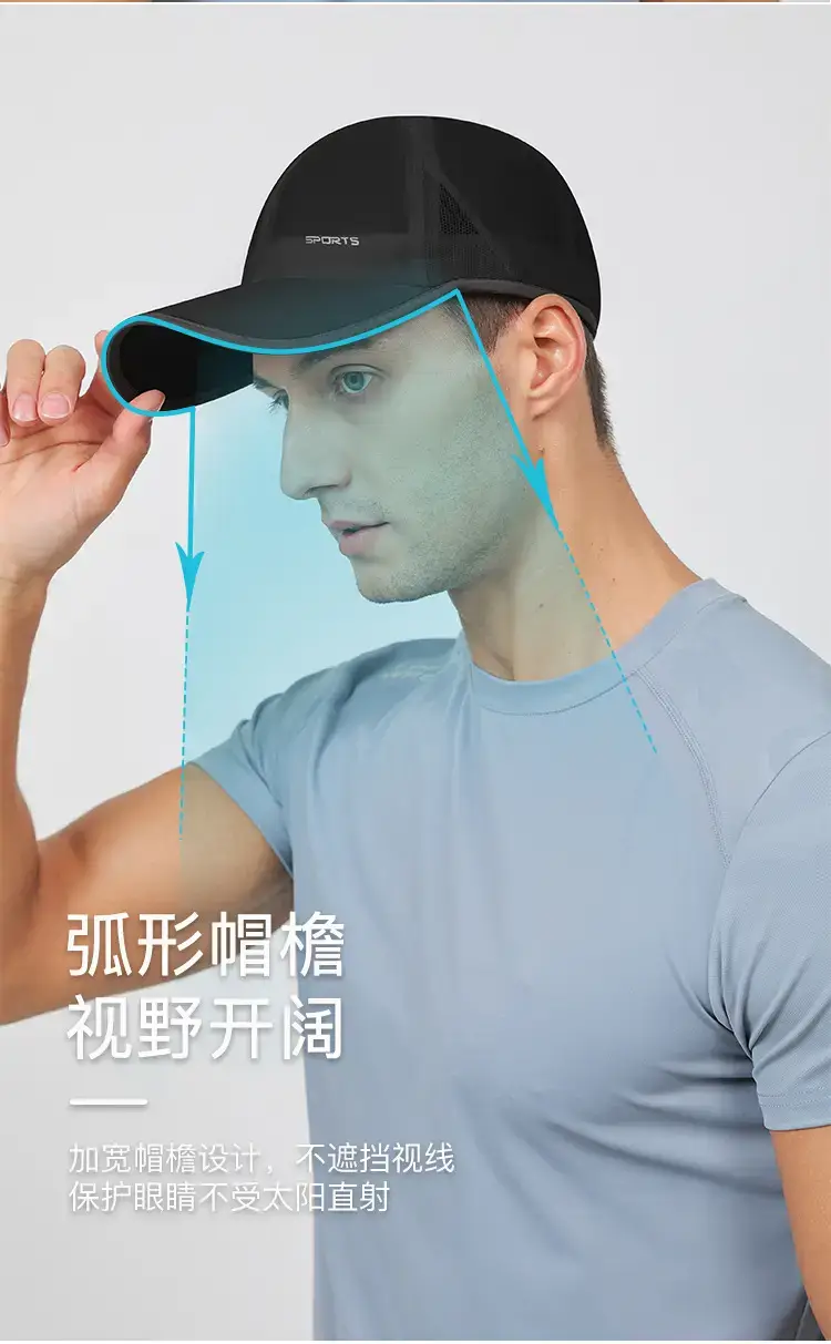 Men Sunproof Beanie UPF50+ Sports Cap — feature 6