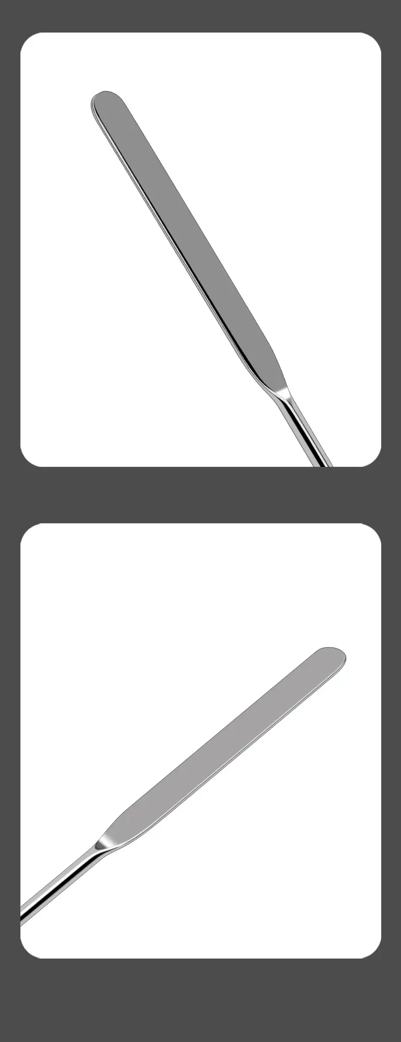 304 Stainless Steel Color Mixing Stick Foundation Scraper — feature 11