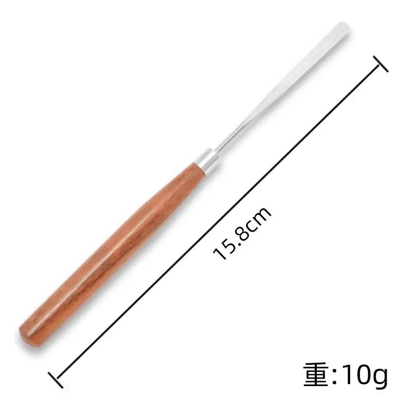 304 Stainless Steel Color Mixing Stick Foundation Scraper