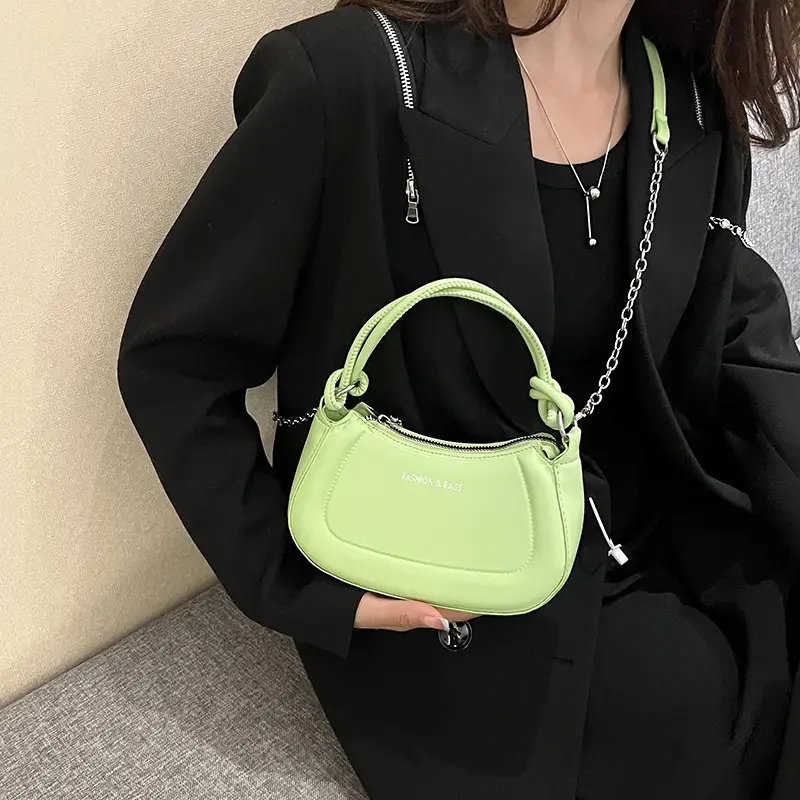 Green Square Shoulder Bag for Women 2026 - Image 6