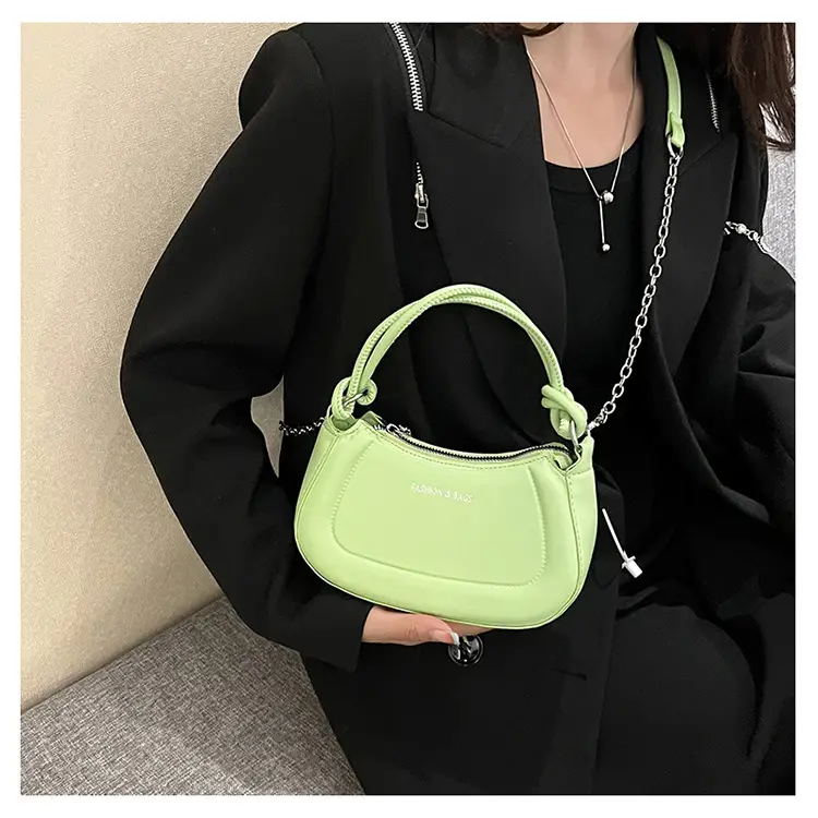 Green Square Shoulder Bag for Women 2026 — feature 24