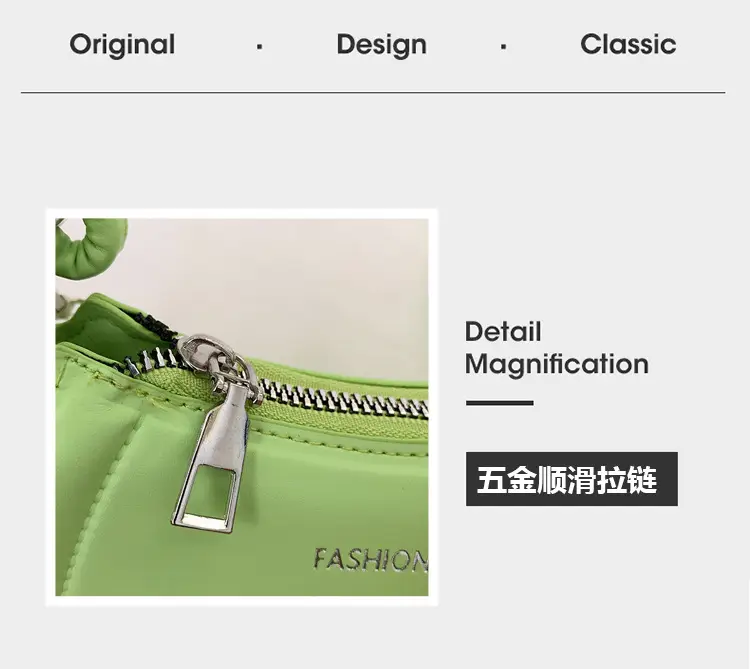 Green Square Shoulder Bag for Women 2026 — feature 3