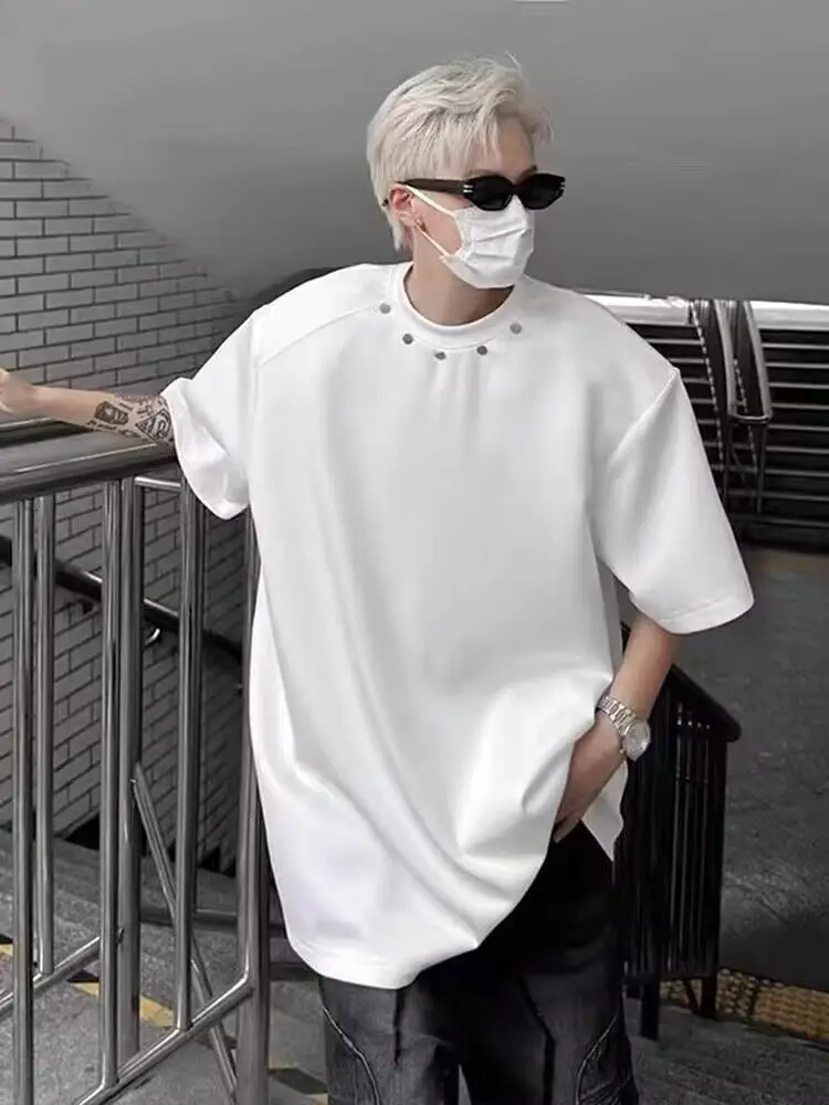 Men Black 5-Piece Sleeve T-Shirt Summer Casual - Image 6