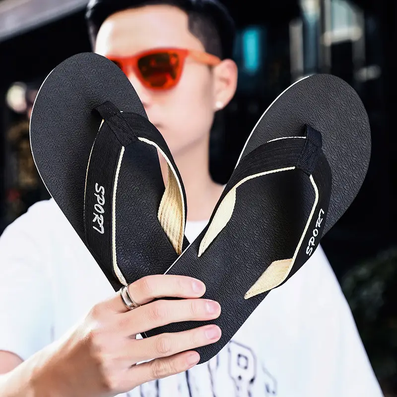flip-flops summer lightweight woven flip flops foreign trade plus size fashion Men's flip flops beach shoes - Image 5