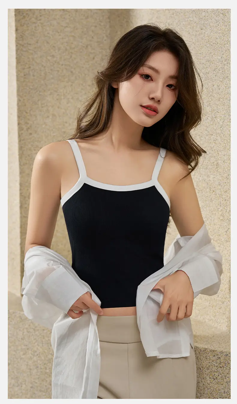 New Skin-Friendly Modal Bra Black White Seamless Underwear — feature 19