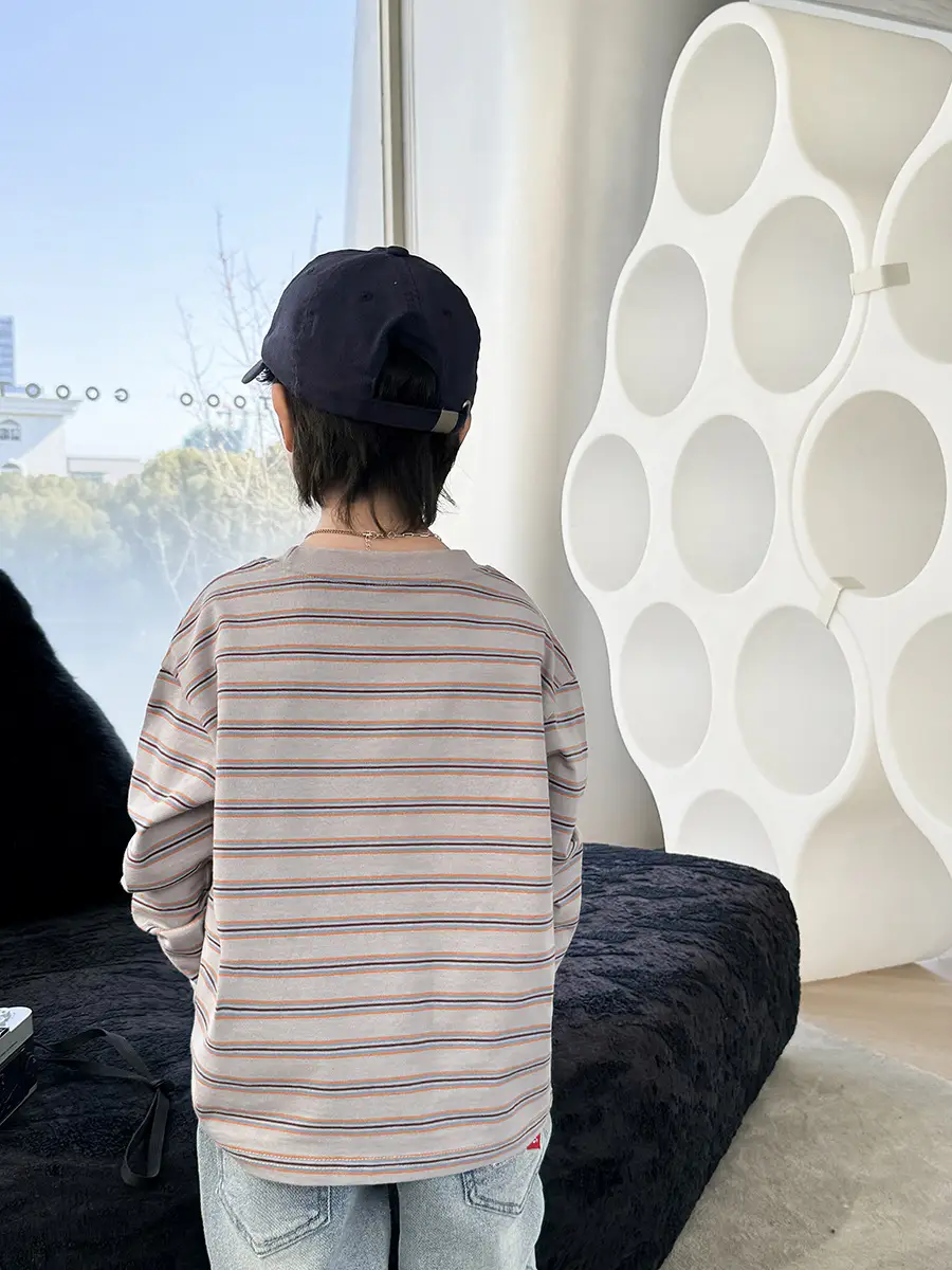 Boys Cotton Long Sleeve T-Shirt 2026 Spring Autumn - Image 6
