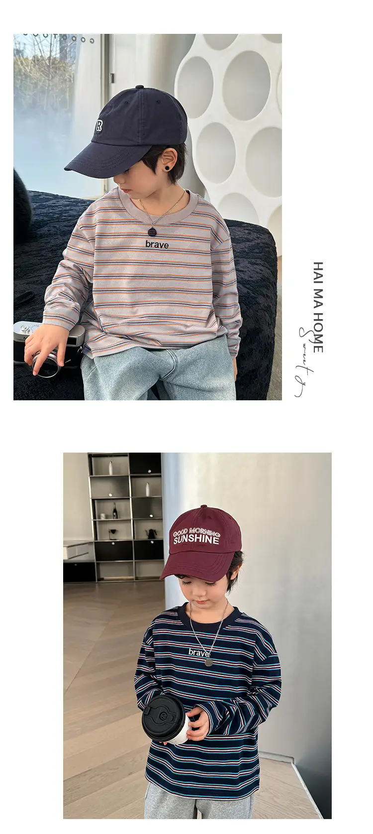 Boys Cotton Long Sleeve T-Shirt 2026 Spring Autumn — feature 10
