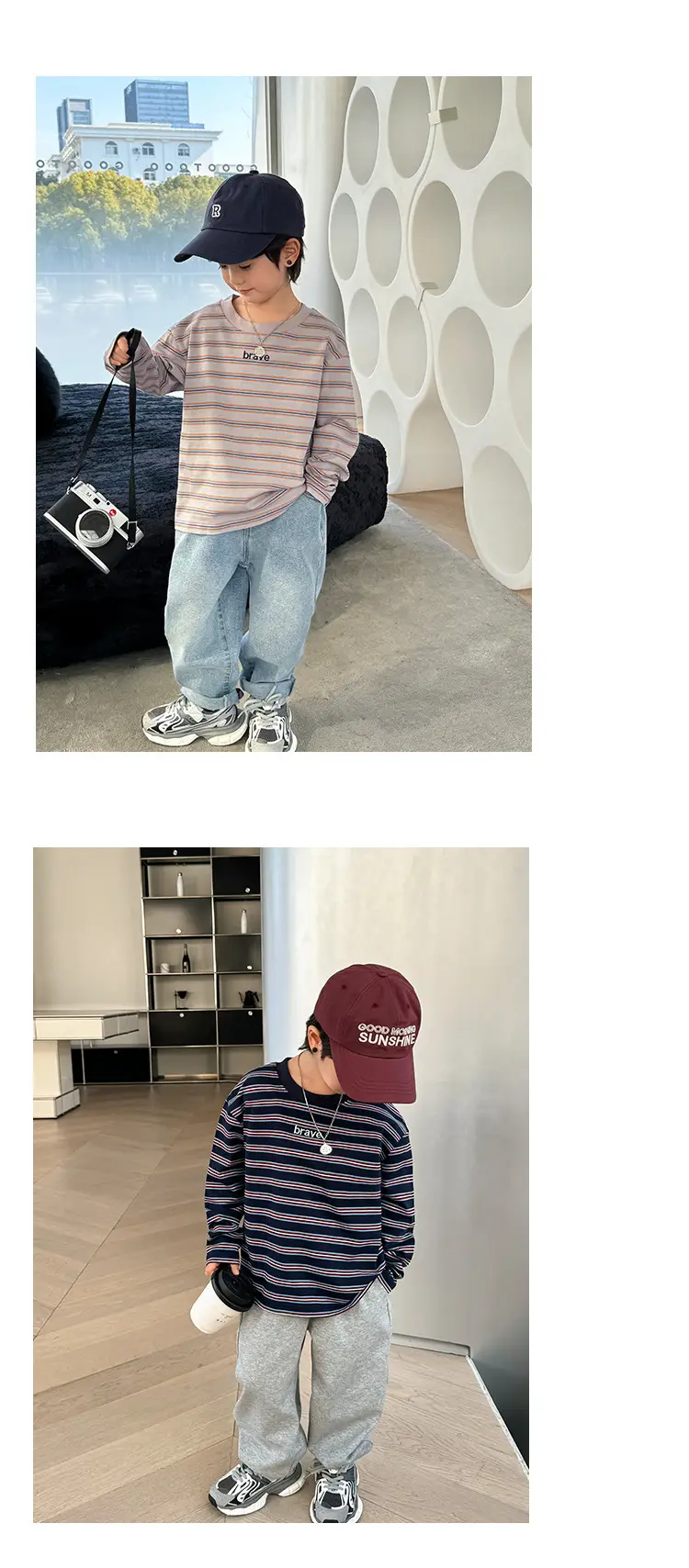 Boys Cotton Long Sleeve T-Shirt 2026 Spring Autumn — feature 11