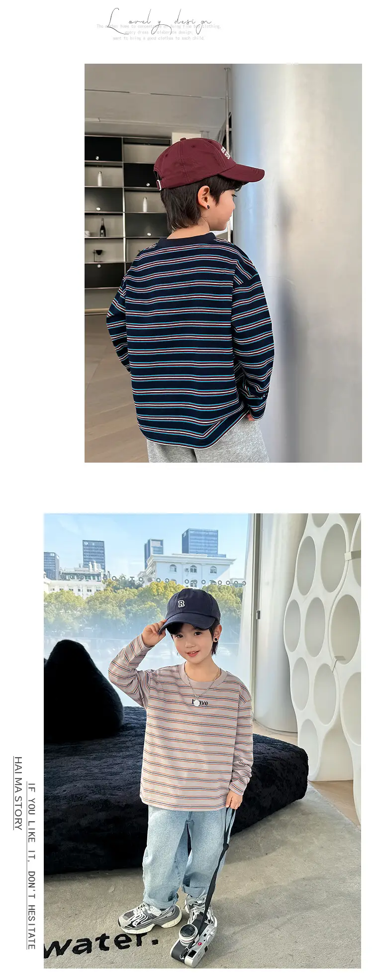Boys Cotton Long Sleeve T-Shirt 2026 Spring Autumn — feature 8