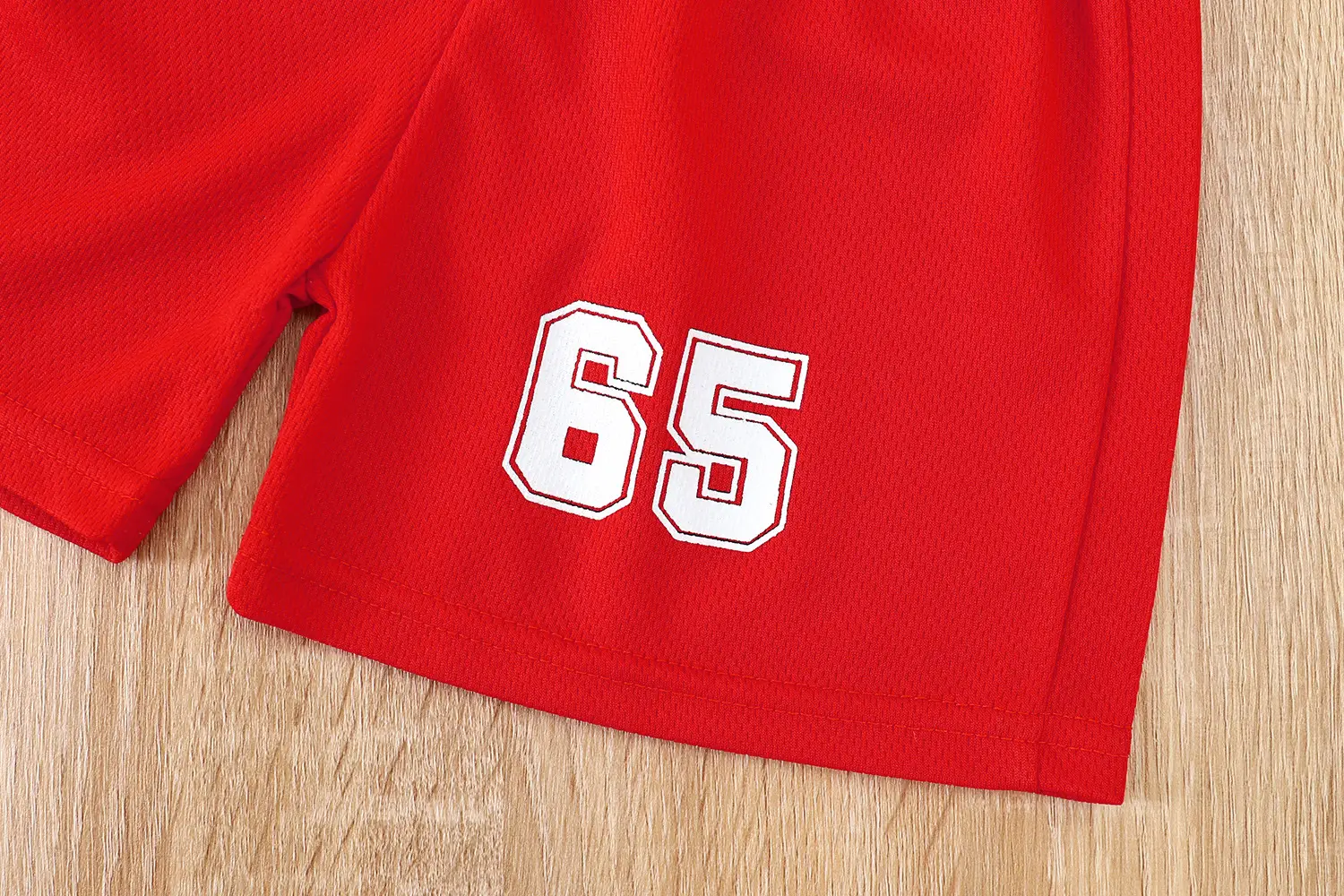 Children's Sports Shorts Set with 65 Design — feature 8
