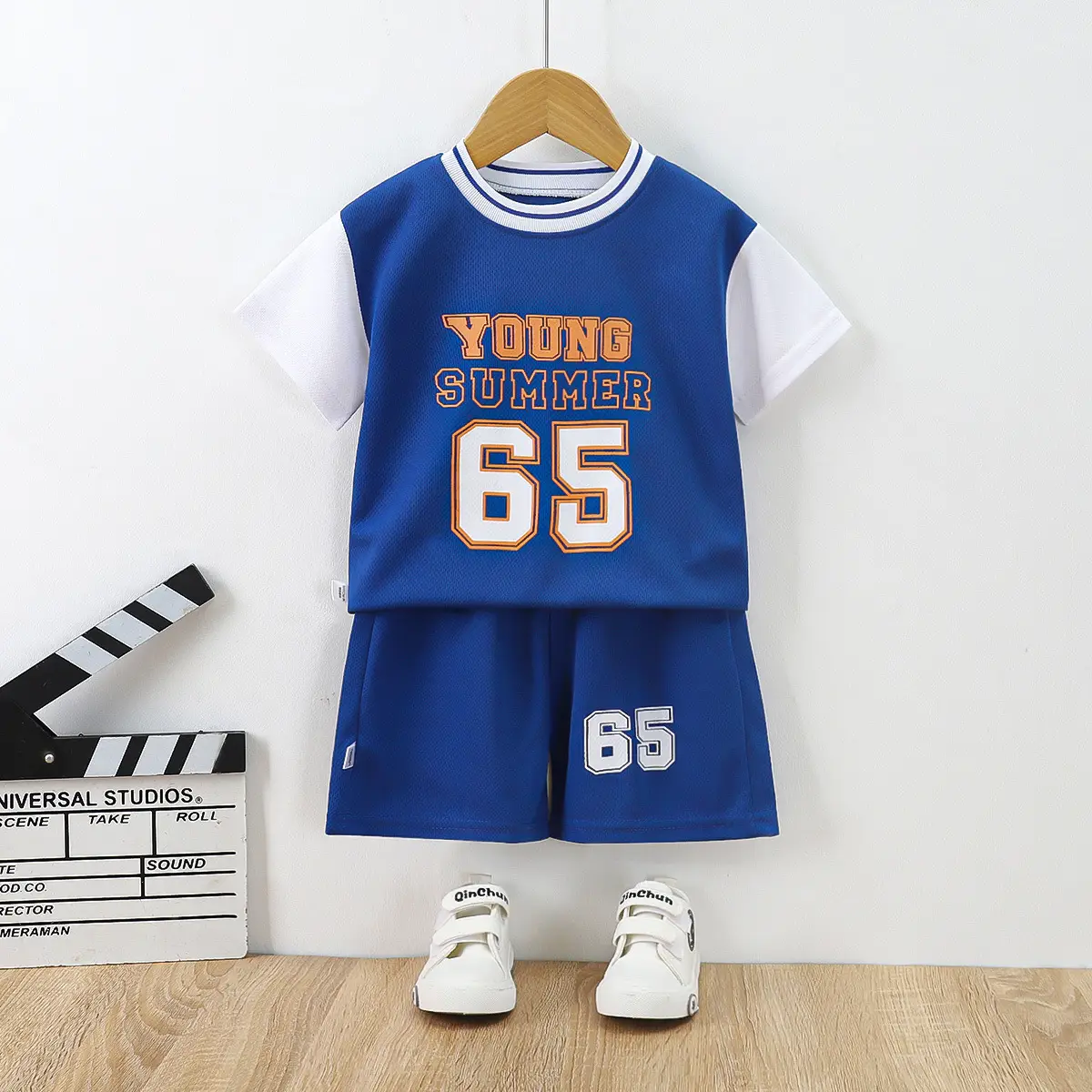 Children's Sports Shorts Set with 65 Design - Image 8
