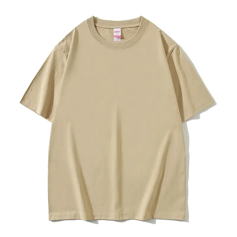 Ice White Cotton T-Shirt Short Sleeve Loose Fit 220g