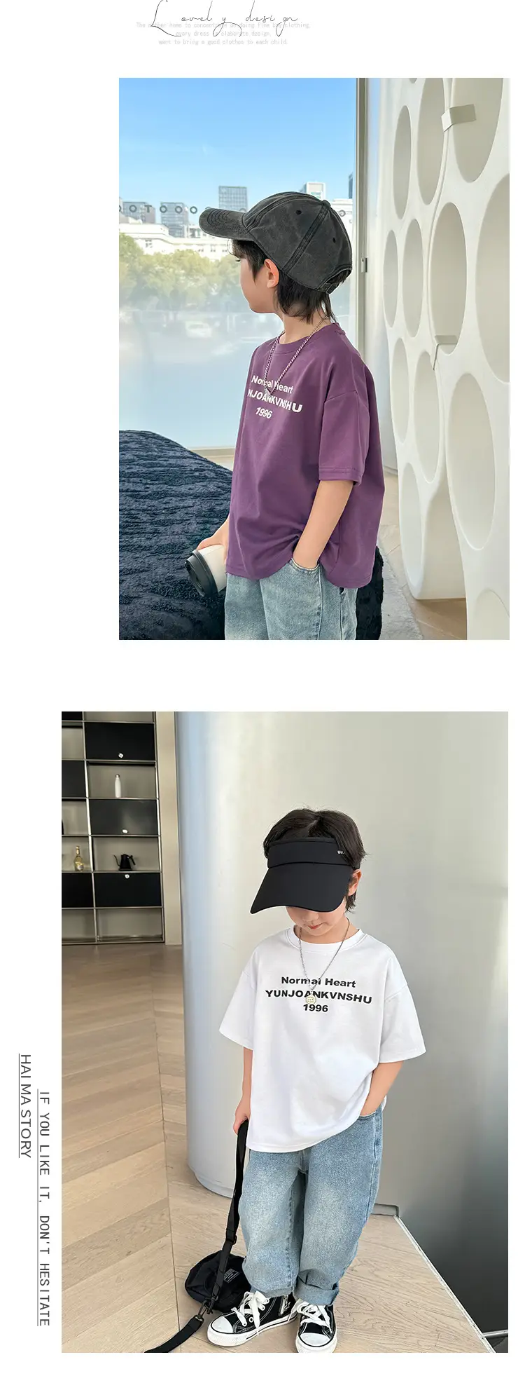Boys Pure Cotton Korean Style T-Shirt 2026 — feature 12
