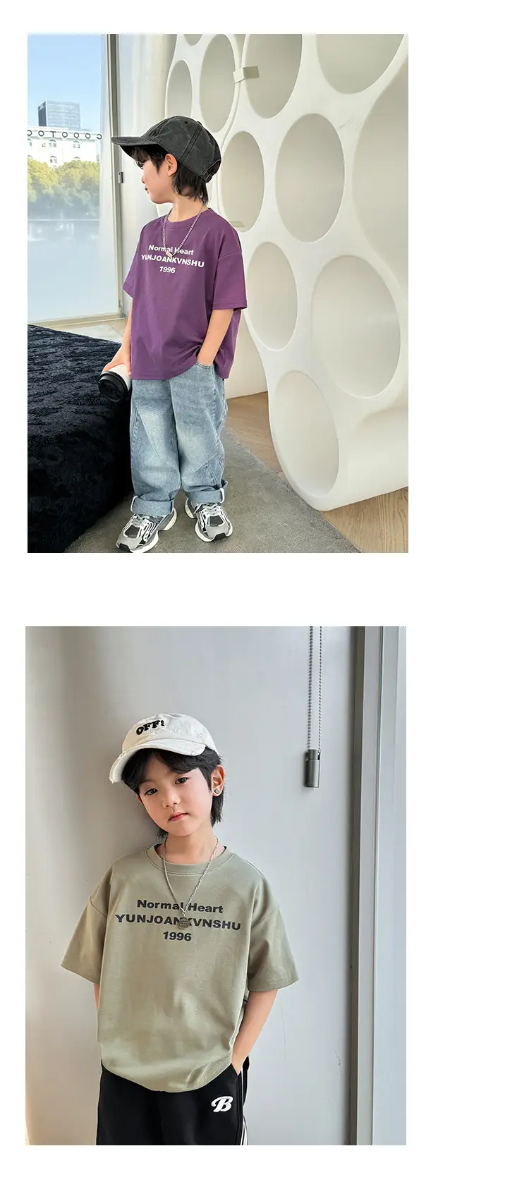 Boys Pure Cotton Korean Style T-Shirt 2026 — feature 15