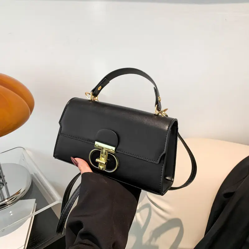 Yellow Leather Chain Shoulder Bag for Women 2024 - Image 2