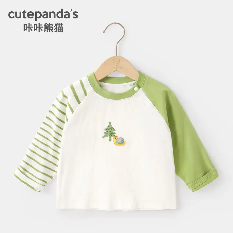 Kaka Panda Boys' Pink Long Sleeve T-Shirt - Image 11
