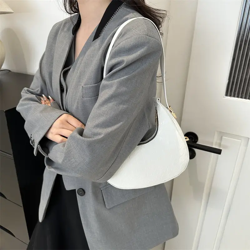 Green Embossed Shoulder Bag for Women 2025 - Image 8