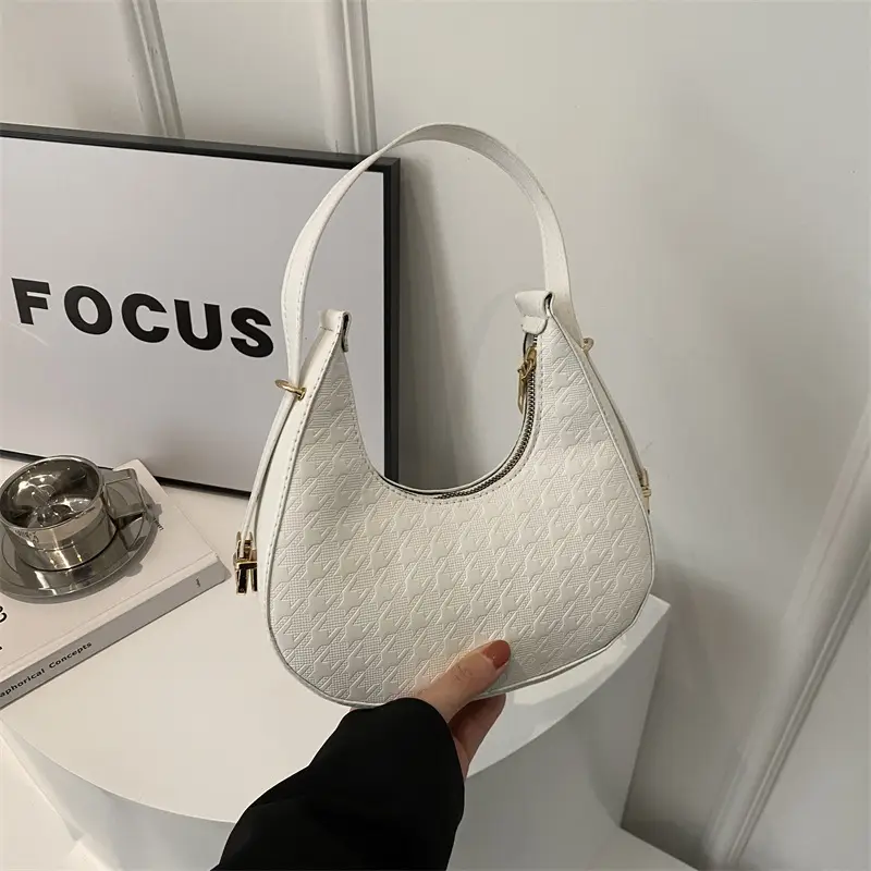 Green Embossed Shoulder Bag for Women 2025 - Image 3