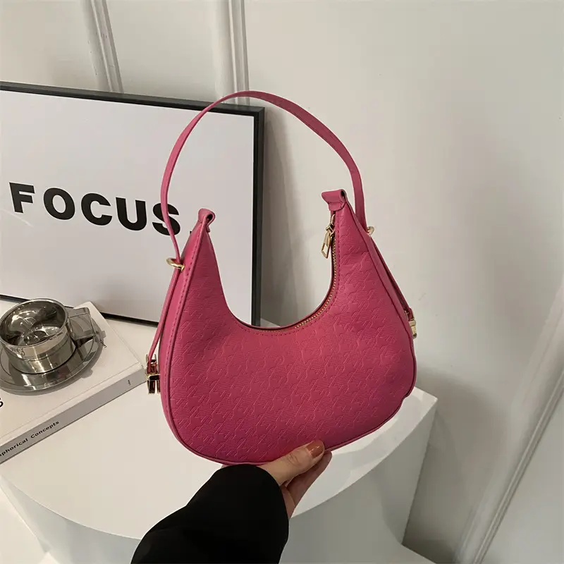 Green Embossed Shoulder Bag for Women 2025 - Image 4