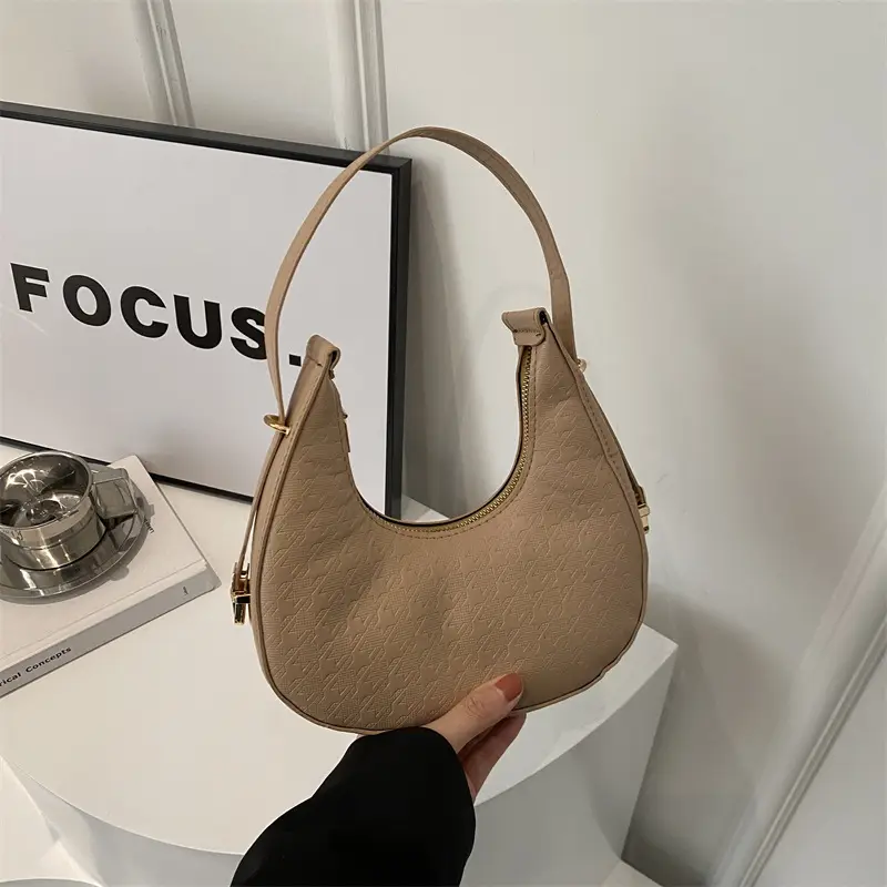 Green Embossed Shoulder Bag for Women 2025 - Image 5