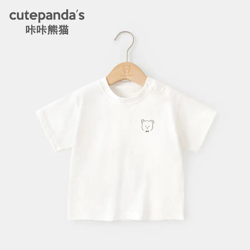 Baby T-shirts 6 Colors Short Sleeve Summer Cotton - Image 5